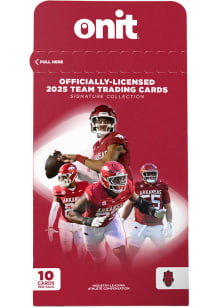 Arkansas Razorbacks 2025 Football Single Pack Collectible NCAA Cards - Red
