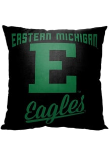 Eastern Michigan Eagles 18x18 Throw Pillow - Black
