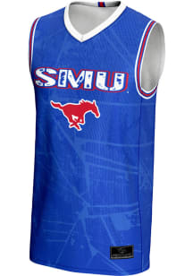 ProSphere SMU Mustangs Youth Vigor Blue Basketball Jersey