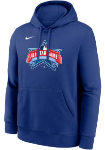 Nike Chicago Cubs Mens Royal Blue 2027 All-Star Game Logo Long Sleeve Hoodie
