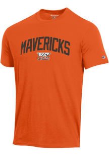 Champion Kansas City Mavericks Orange Stadium Short Sleeve T Shirt