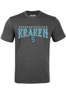 Levelwear Seattle Kraken Grey Richmond Snowflakes Short Sleeve T Shirt