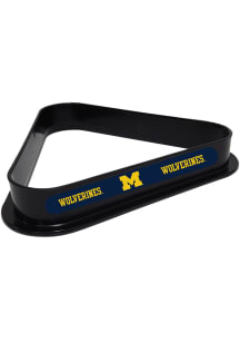 Michigan Wolverines Team Logo Billiard Ball Rack