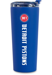 Detroit Pistons Easy Grip Stainless Steel Tumbler - Blue