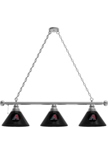 Arizona Diamondbacks 3 Shade Silver Billiard Lamp