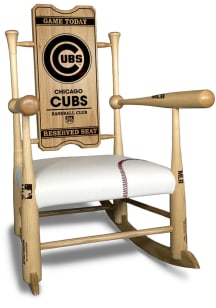 Chicago Cubs Memories and Dreams Baseball Bat Rockers