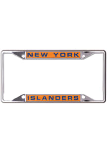 New York Islanders Printed License Plate Frame - Orange
