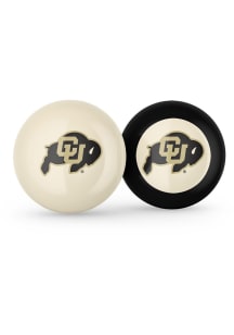 Colorado Buffaloes Team Logo Cue Ball and 8 Ball Combo Billiard Balls