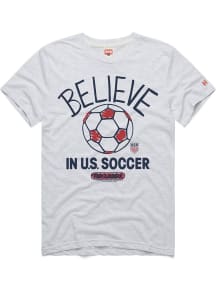 Homage USMNT White USMNT X Ted Lasso Short Sleeve Fashion T Shirt