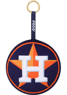 Houston Astros 6in Plush Logo Backpack Clip Keychain - Navy Blue