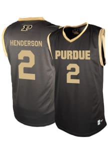 Taylor Henderson  Genuine Collective Purdue Boilermakers Black NIL Jersey