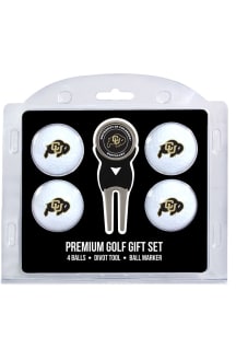 Colorado Buffaloes Divot Tool 4 Pack Golf Gift Set