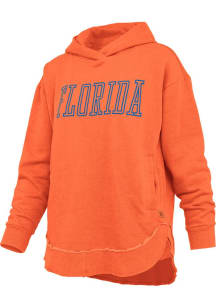 Pressbox Florida Gators Womens Orange Super Block Hooded Sweatshirt