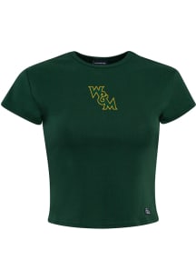 Hype and Vice William & Mary Tribe Womens Green Baby Short Sleeve T-Shirt