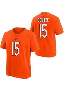 Rome Odunze Chicago Bears Youth Orange Home NN Player Tee