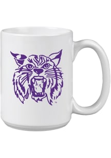 K-State Wildcats 15oz Vault Sketch Ceramic Mug - White