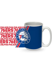 Philadelphia 76ers 15oz Ceramic Mug - White