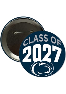 Penn State Nittany Lions 3" Class of 2027 Button - Navy Blue
