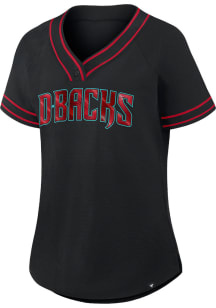 Arizona Diamondbacks Womens Team First Fashion Baseball Jersey - Black