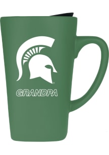 Michigan State Spartans 16oz Grandpa Soft Touch Ceramic Mug - Green