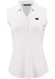 Cutter and Buck Southern Mississippi Golden Eagles Womens White Forge Eco Polo Shirt