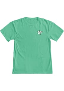 Blue 84 North Texas Mean Green Green Vintage Worm Short Sleeve T Shirt