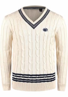 Penn State Nittany Lions Mens White Cricket Long Sleeve Crew Sweatshrt