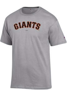 Champion San Francisco Giants Grey Jersey Short Sleeve T Shirt