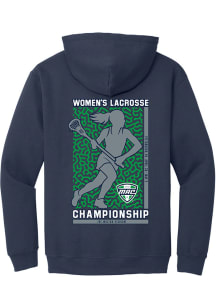 Summit Sportswear MAC Mens Navy Blue Lacrosse Championship 2026 Long Sleeve Hoodie