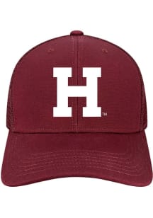 Legacy Harvard Crimson Mid Pro Trucker Adjustable Hat - Maroon