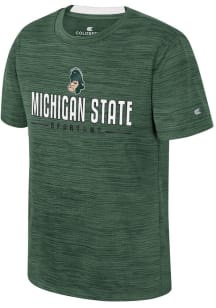 Colosseum Michigan State Spartans Youth Green Anderson Short Sleeve T-Shirt