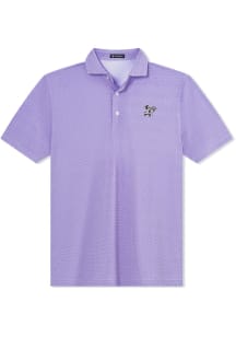 Turtleson K-State Wildcats Mens Purple Grady Short Sleeve Fashion Polo