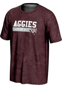 ProSphere Texas A&M Aggies Maroon Class of 2027 Short Sleeve T Shirt