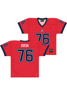 Dominic Rivera  Campus Ink UConn Huskies Red NIL Football Jersey