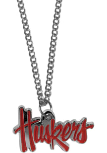 Nebraska Cornhuskers Small Charm Chain Necklace