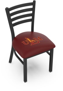 Louisiana-Monroe Warhawks Stationary Black Wrinkle Finish Pub Stool - Black