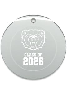 Missouri State Bears Class of 2026 Round Ornament - White