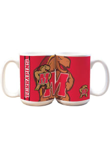 Maryland Terrapins 11oz Reflective Ceramic Mug - Red