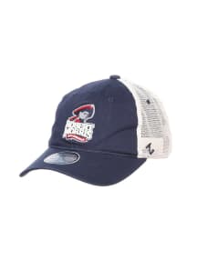 Zephyr Robert Morris Colonials University Meshback Adjustable Hat - Navy Blue