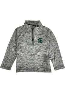 Michigan State Spartans Toddler Grey Matthew Long Sleeve Qtr Zip