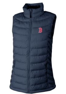 Columbia Boston Red Sox Womens Navy Blue Powder Lite Vest