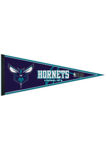 Charlotte Hornets 12x30 Classic Pennant - Purple