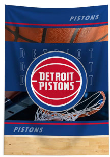 Detroit Pistons 24x36 Tapestry Blanket