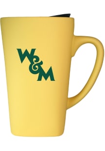 William & Mary Tribe 16oz Soft Touch Ceramic Mug - Gold