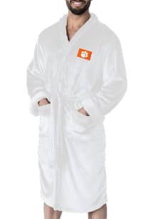 Clemson Tigers White L/XL Bathrobes