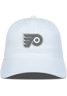 Levelwear Philadelphia Flyers Matrix Tech Unstructured 3D Patch Adjustable Hat - White