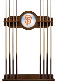 San Francisco Giants Solid Wood Cue Rack Pool Table