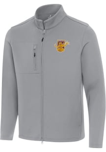 Antigua Detroit City FC Mens Ash Objection Light Weight Jacket