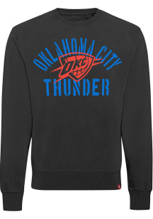 Oklahoma City Thunder Mens Black Biltmore Bronx Long Sleeve Fashion Sweatshirt