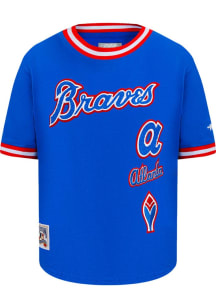 Pro Standard Atlanta Braves Toddler Blue Retro Classics Short Sleeve T-Shirt